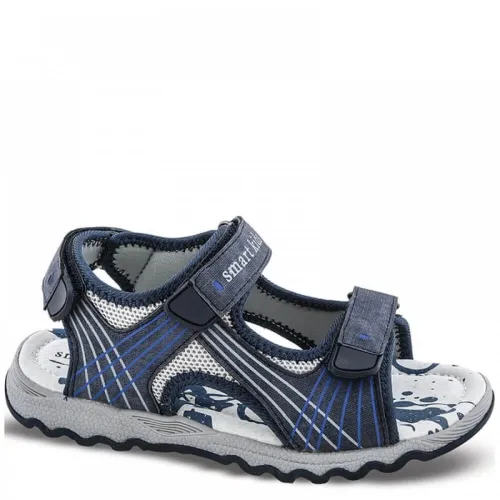 P799BL Αγορίστικο Πέδιλο SMART KIDS Μπλε P799BL Αγορίστικο Πέδιλο SMART KIDS Μπλε