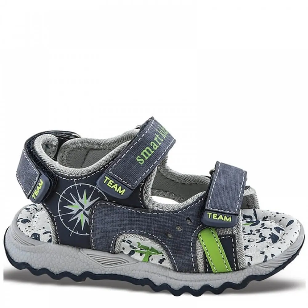 P801BL Boy's Sandal SMART KIDS Blue P801BL Boy's Sandal SMART KIDS Blue