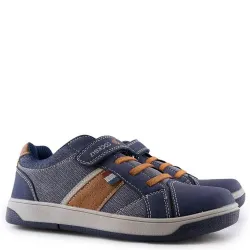 P805BL Αγορίστικο Sneakers COCKERS Μπλε