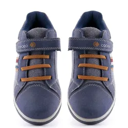P805BL Αγορίστικο Sneakers COCKERS Μπλε