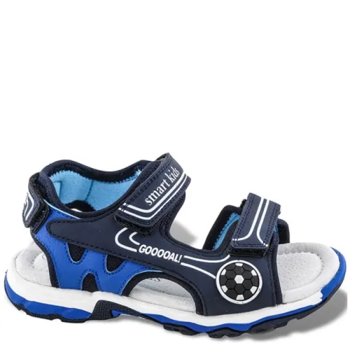 P858BL Αγορίστικο Ανατομικό Πέδιλο SMART KIDS Μπλε P858BL Αγορίστικο Ανατομικό Πέδιλο SMART KIDS Μπλε