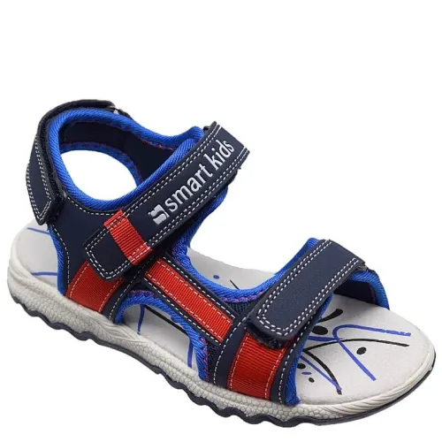P860BL Αγορίστικο Ανατομικό Πέδιλο SMART KIDS Μπλε