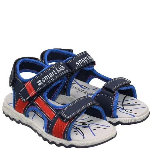 P860BL Αγορίστικο Ανατομικό Πέδιλο SMART KIDS Μπλε