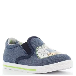 P874BL Αγορίστικο Sneakers DISNEY JURASSIC WORLD Μπλε