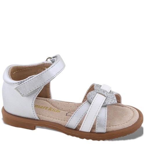 P987S Girl's Anatomical Sandals SMART KIDS Silver P987S Girl's Anatomical Sandals SMART KIDS Silver