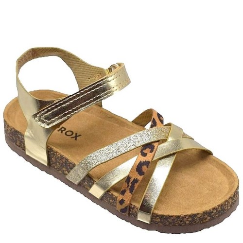 P915G Girl's Anatomical Sandals SPROX Gold P915G Girl's Anatomical Sandals SPROX Gold