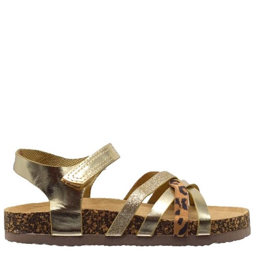P915G Girl's Anatomical Sandals SPROX Gold P915G Girl's Anatomical Sandals SPROX Gold