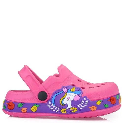 P918F Κοριτσίστικο Σαμπό Θαλάσσης CUBANITAS Φουξ