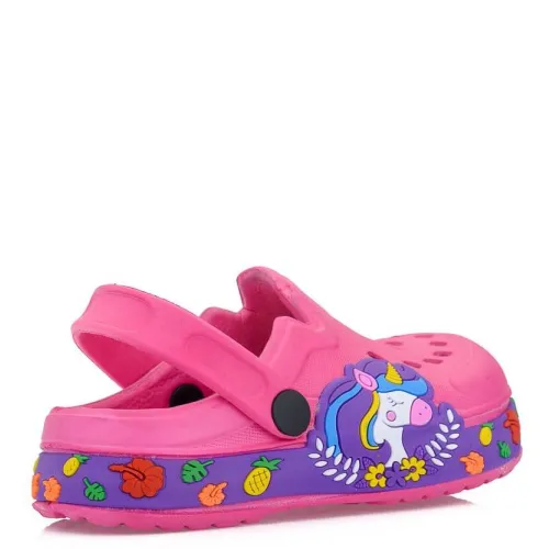 P918F Κοριτσίστικο Σαμπό Θαλάσσης CUBANITAS Φουξ