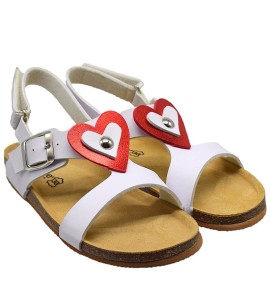 P928W  Girl's Anatomical Sandals WALKME White P928W  Girl's Anatomical Sandals WALKME White