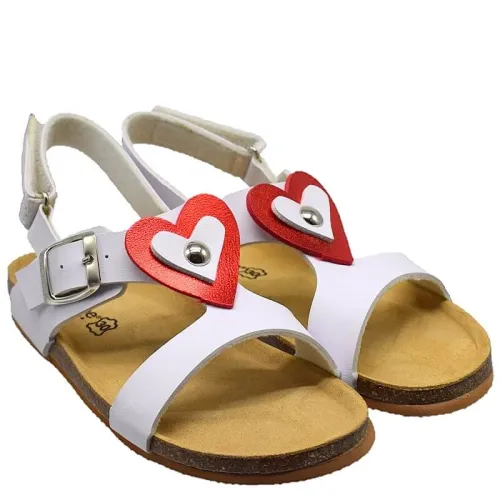 P928W Κοριτσίστικο Ανατομικό Πέδιλο WALKME Λευκό