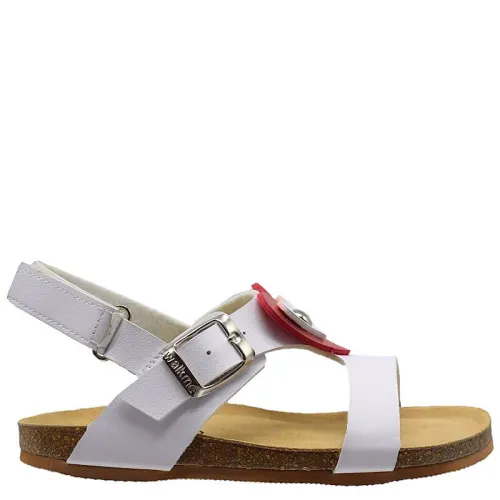 P928W Κοριτσίστικο Ανατομικό Πέδιλο WALKME Λευκό