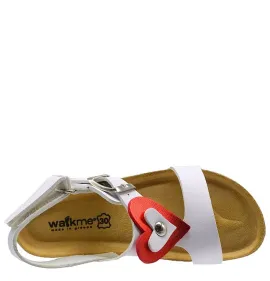 P928W Κοριτσίστικο Ανατομικό Πέδιλο WALKME Λευκό