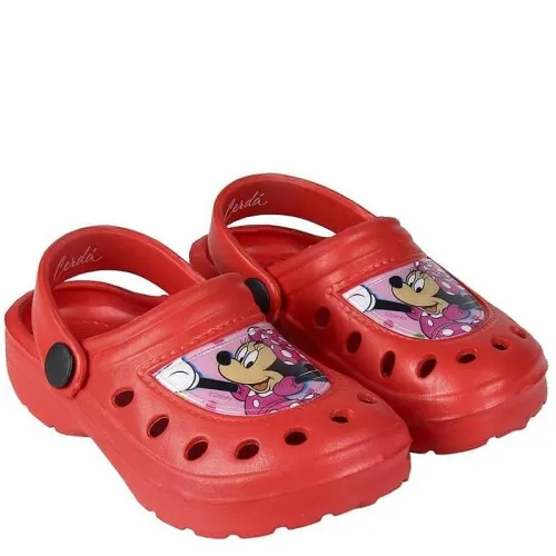 P939R Κοριτσίστικο Σαμπό Θαλάσσης MINNIE Κόκκινο