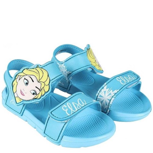 P944LB Girl's Sea Sandals FROZEN Light Blue P944LB Girl's Sea Sandals FROZEN Light Blue