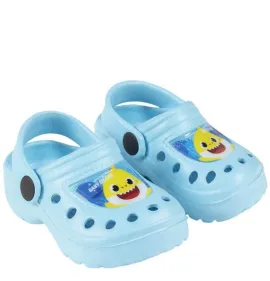 P964LB  Boy's Flip Flop BABY SHARK Light Blue
