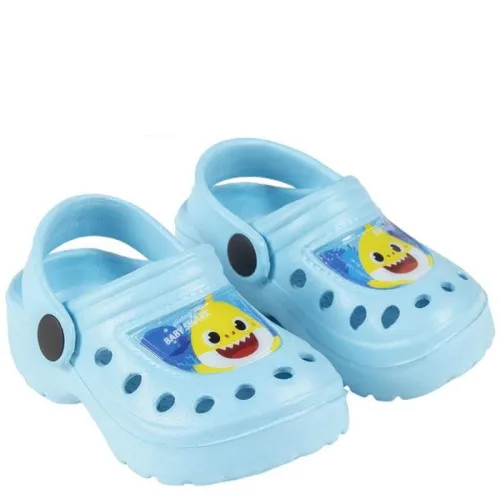 P964LB  Boy's Flip Flop BABY SHARK Light Blue