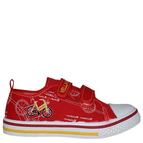 P975R Boy's Sneakers NELLAKINES Red P975R Boy's Sneakers NELLAKINES Red