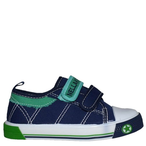 P977BL Boy's Sneakers NELLAKINES Blue P977BL Boy's Sneakers NELLAKINES Blue