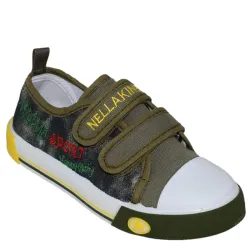 P978CH Αγορίστικο Sneakers NELLAKINES  Χακί