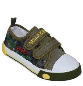P978CH Boy's Sneakers NELLAKINES Chaki