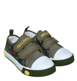 P978CH Boy's Sneakers NELLAKINES Chaki