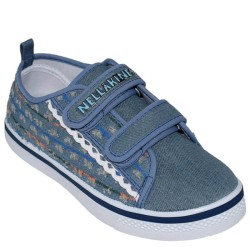 P979BL Girl's Sneakers NELLAKINES Blue