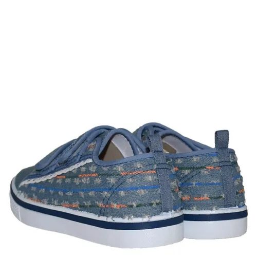 P979BL Κοριτσίστικο Sneakers NELLAKINES Μπλε