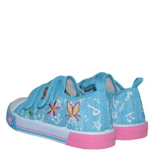 P983LB Κοριτσίστικο Sneakers NELLAKINES Σιέλ