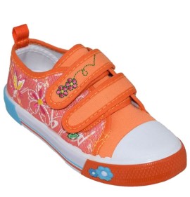 P983OR Girl's Sneakers NELLAKINES Orange P983OR Girl's Sneakers NELLAKINES Orange