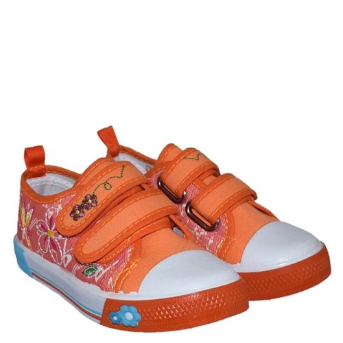 P983OR Girl's Sneakers NELLAKINES Orange P983OR Girl's Sneakers NELLAKINES Orange