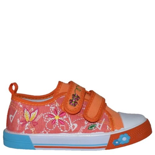 P983OR Girl's Sneakers NELLAKINES Orange P983OR Girl's Sneakers NELLAKINES Orange