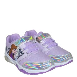 P984L Girl's Sneakers with Lights FROZEN Lilac