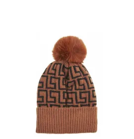 G7739C Woman's Cap Verde Camel