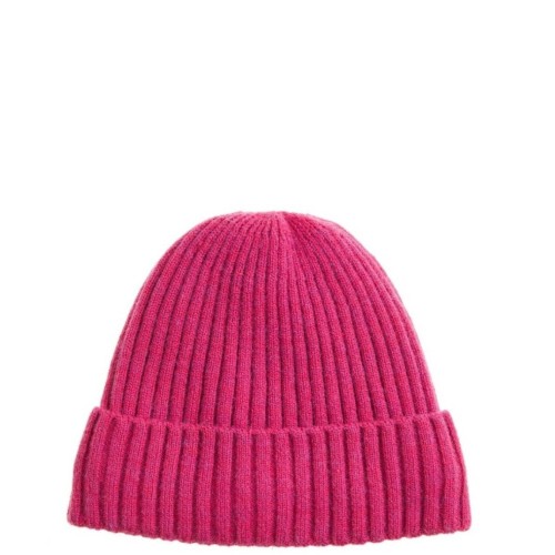 G7909F Γυναικείος Σκούφος VERDE Φουξ