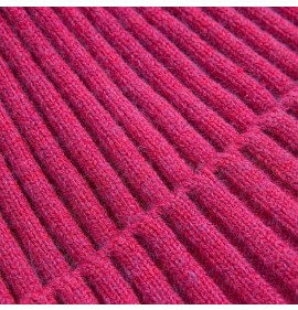 G7909F Γυναικείος Σκούφος VERDE Φουξ