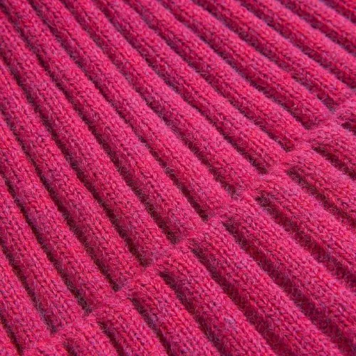 G7909F Γυναικείος Σκούφος VERDE Φουξ