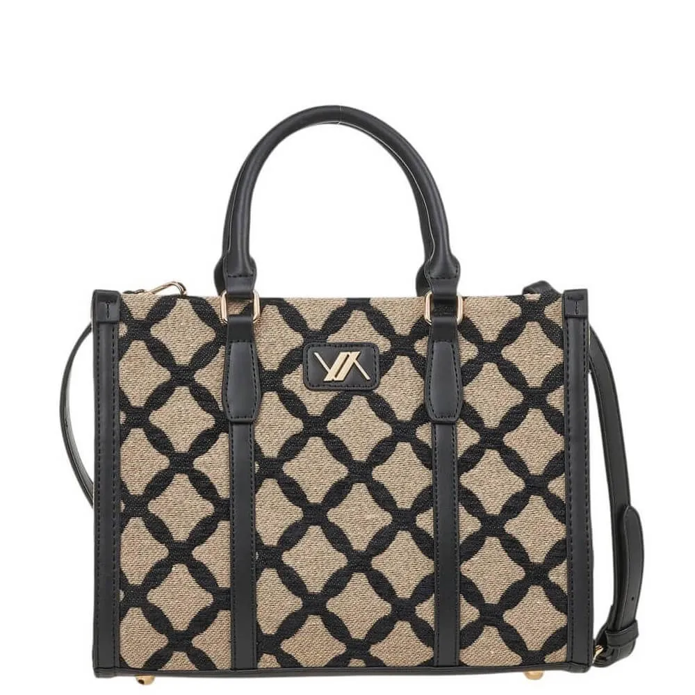 G2028Β Hand Bag VERDE Black G2028Β Hand Bag VERDE Black