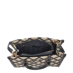 G2028Β Hand Bag VERDE Black G2028Β Hand Bag VERDE Black