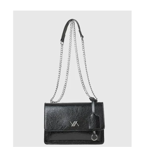 G2093B Τσαντάκι VERDE Μαύρο