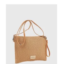 G2102BE Women Wicker Bag VERDE Beige