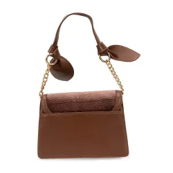 G7578BR Τσάντα Ώμου Verde Καφέ