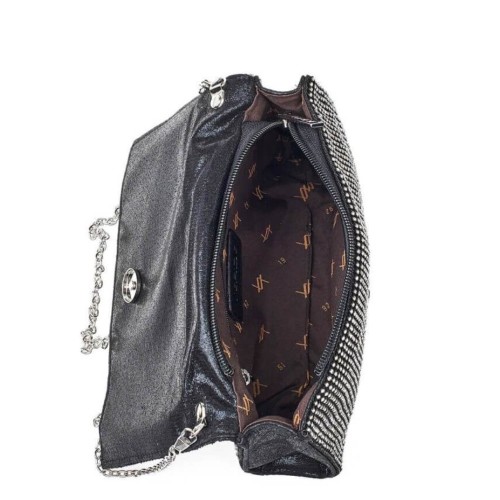 G7602B Τσαντάκι Verde Μαύρο