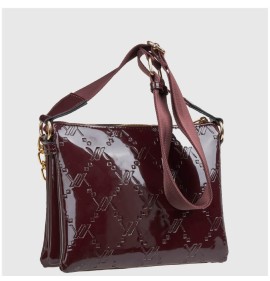 G7666BO Τσάντα Χειρός-Χιαστί Verde Μπορντό