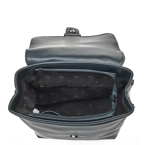 G7732B Bagpack VERDE Black