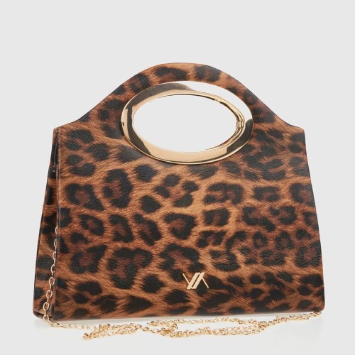 G7798L Evening Bag Verde Animal Print G7798L Evening Bag Verde Animal Print