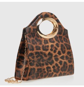 G7798L Τσαντάκι VERDE Animal Print G7798L Τσαντάκι VERDE Animal Print