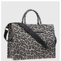 G7802B Τσάντα Ώμου-Χειρός VERDE Animal Print