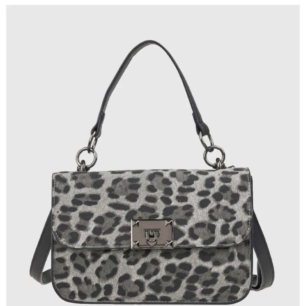 G7803B Hand-Crossbody Bag VERDE Animal Print G7803B Hand-Crossbody Bag VERDE Animal Print