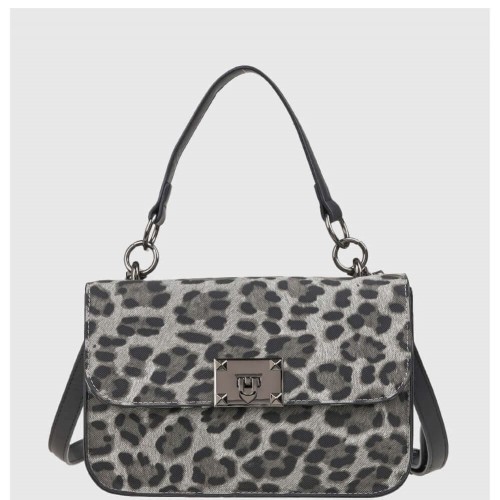 G7803B Τσάντα Χειρός-Χιαστί VERDE Animal Print G7803B Τσάντα Χειρός-Χιαστί VERDE Animal Print